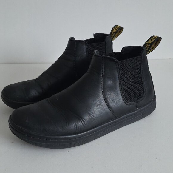 DR. MARTENS | Katya Chelsea boots in black leather Sz 7 - Picture 2 of 7